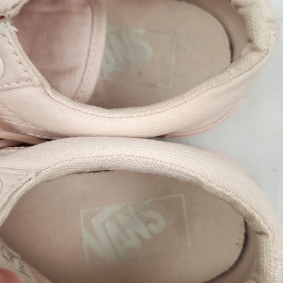 Vans Old Skool Mono Blush Pink Canvas Sneaker - Picture 8 of 10